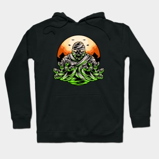 Scary Mummy Halloween Costume Hoodie